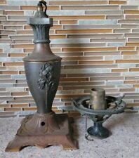 Vintage Early 20th C. Electric Lamp Parts LOOK Repair Restore picture