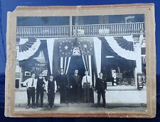 Frank the Tailor Antique Photograph, Stockwell Block Columbus Day Philadelphia? picture