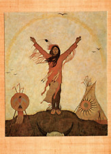 1975 Native American Poem Black Elk  Card picture