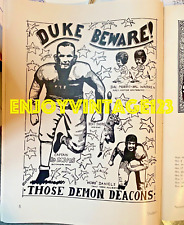 1930s Wake Forest University Homecoming Football Duke Blue Devils North Carolina picture