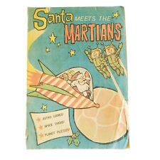 Santa Meets The Martians Sales Promotions Inc 1955 Advertisement Comic RARE picture