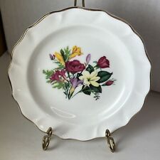 Duchess Fine Bone China Of England Dessert Plate Floral Gold Trim *chips picture