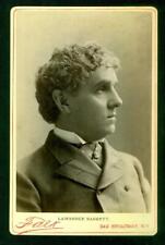20-2, 015-11, 1880s, Cabinet Card, Lawrence Barrett (1838-1891) Stage Actor picture