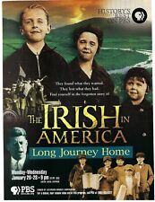 1998 PBS The Irish in America Long Journey Home Vintage Magazine Print Ad/Poster picture