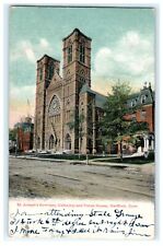 1907 St Joseph's Seminary Church Hartford CT Connecticut Early Postcard View picture