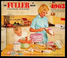 1963 Fuller Brush 12 Month Calendar Magazine Famed Chef Ida Bailey Allen Unused picture