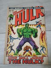 Marvel THE INCREDIBLE HULK No. 152 (1972) Fantastic Four Appearance picture