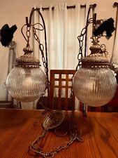 vintage swag light set Hanging Mcm Lamps picture