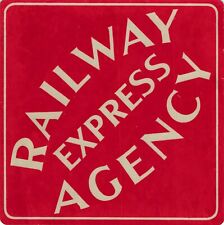 RAILWAY EXPRESS AGENCY DECAL~8