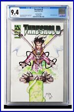 Threshold #4 CGC Graded 9.4 Avatar May 1998 Black Reign Edition Comic Book. picture