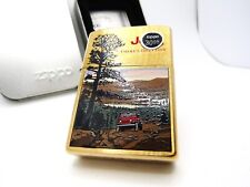 Jeep There's Only One Solid Brass Zippo 1998 Mint Rare picture