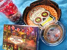 Las Vegas Souvenirs Rare - $10 SILVERSTRIKE Plaza. Cards, Ashtray, Dice Chips picture