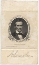 1861 PRESIDENT ABRAHAM LINCOLN ABE SIGNED AUTOGRAPH 8.5X11 PHOTO PICTURE REPRINT picture