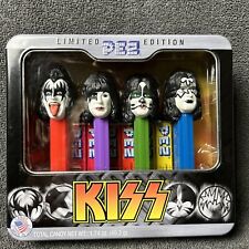 KISS PEZ Limited Edition 4pc Set in Collectors Metal Tin Case 2013 SEALED picture