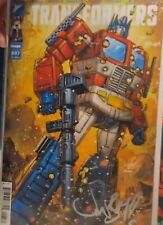 TRANSFORMERS #7 JOHNBOY MEYERS DALLAS FAN EXPO TRADE SIGNED. LTD 750.  picture