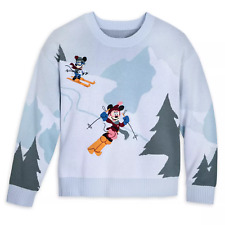 Disney Parks Minnie Mouse and Friends Holiday Homestead Sweater for Women-2X-New picture