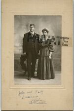 2 Antique Photo's - Milwaukee, Wisconsin - BAESEMANN Family Man, Lady, Lady  picture