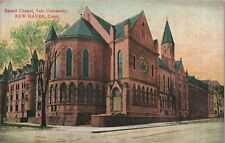 New Haven Connecticut Yale University Battell Chapel Vintage Postcard picture