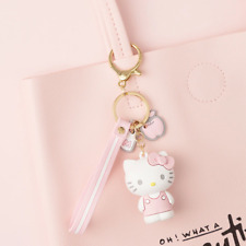 1PC Cute Hello Kitty Keychain fob Key Chain Pendant Keyring Lovely Gift For Girl picture