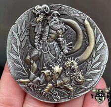 Hades Greek God of the Underworld and Cerberus Ancient Collectible Coin picture