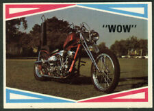Tom Burke 1949 Harley-Davidson Panhead 74 WOW motorcycle trading card #33 picture