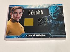 Captain Kirk/Krall 2017 STAR TREK Beyond Dual Costume Wardrobe Card #DC4 picture