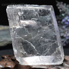 1ps Natural Iceland Spar Quartz Crystal Mineral Teaching Specimen Healing 50-70g picture