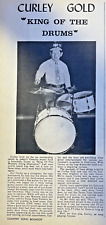 1961 Curly Gold Country Swing Drummer picture