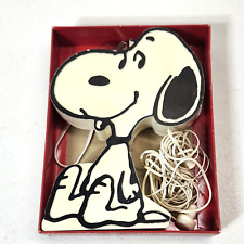 Vintage Snoopy Transistor Radio With Original Box  picture