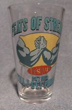 Seinfeld Festivus Feats Of Strength Glass 16 Ounce Beer Beverage Glass  picture