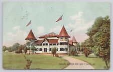 Fort Wayne IN Indiana Pavilion Robison Park Antique Postcard 1907 picture