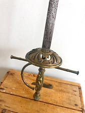 French sword (18th century) engraved, found in northern France (40.5 in L) picture