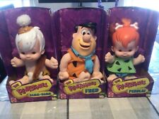 The Flintstones Dolls 1993 Fred Bam Bam and Pebbles from Mattel  picture