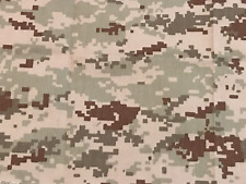 Unknown Foreign Desert Digital Camouflage Fabric - REMNANTS picture