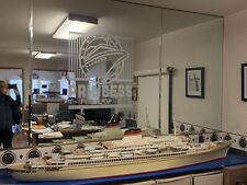 8 Foot ship model Ss Leonardo Da Vinci-from company headquarters Of Italian Line picture