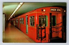Toronto Ontario-Canada, The Subway, Antique, Vintage Postcard picture