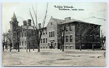 CLINTON, Indiana IN ~ PUBLIC SCHOOL Photoette c1910s Vermillion County Postcard picture