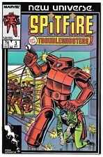 Spitfire and the Troubleshooters #3 (12/1986) Marvel New Universe picture