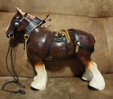 Vintage Clydesdale Ceramic Horse Model  picture