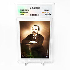 J. M. BARRIE Card 2024 GleeBeeCo Holo Figures Slabbed #JMNV-L Only /25 picture