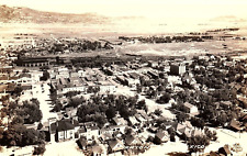 1940s RATON NEW MEXICO TOWN AERIAL VIEW FRASHERS FOTO RPPC POSTCARD P1259 picture