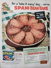 Lot of  3 Vintage Hormel SPAM Ads Cold or Hot, It hits the Spot picture