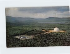 Postcard Earth Station Control Building & Radome Andover Maine USA picture