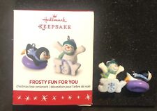 Hallmark Christmas Ornament Keepsake Collector Series Snowman Frosty Fun For You picture