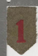 WW 1 to 30's US Army 1st Division Patch Inv# K0132 picture