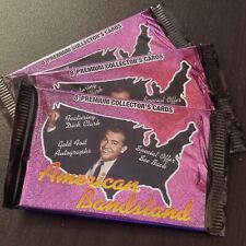 3 packs lot of Dick Clark's American Bandstand Sealed Trading Cards (gold auto?) picture