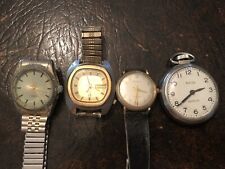 LOT OF 4VINTAGE WATCHES… 3 BOLIVIAS AND A BULLSEYE picture