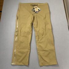 Beyond Clothing A6 Rain Pant COY Brown Gore-Tex Made in USA Size XL 33” Inseam picture