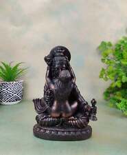 Tantric Union Shiva Shakti India Ganges Clay Handmade Lotus Yab Yum Statue 8
