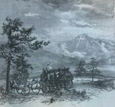 1880 Colorado Pike's Peak Grand Canon of the Arkansas Kokomo illustrated picture